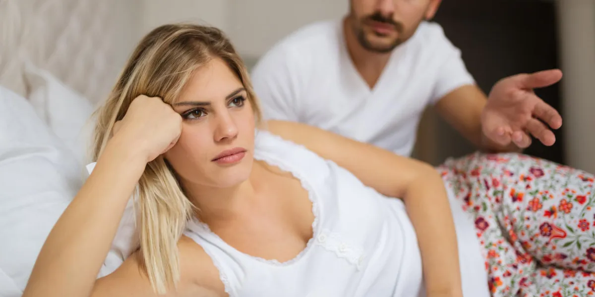 crise de relation au lit avec sentiment de culpabilité