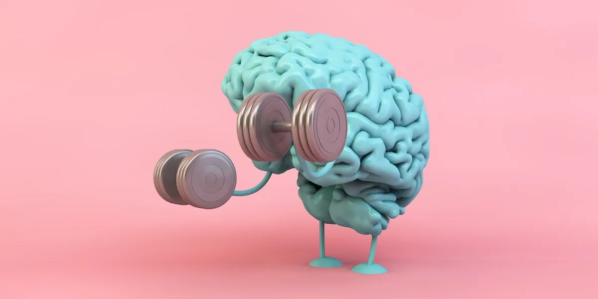 blue brain training 3d rendering blue brain training 3d rendering