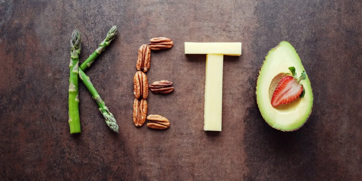 keto word made from ketogenic food