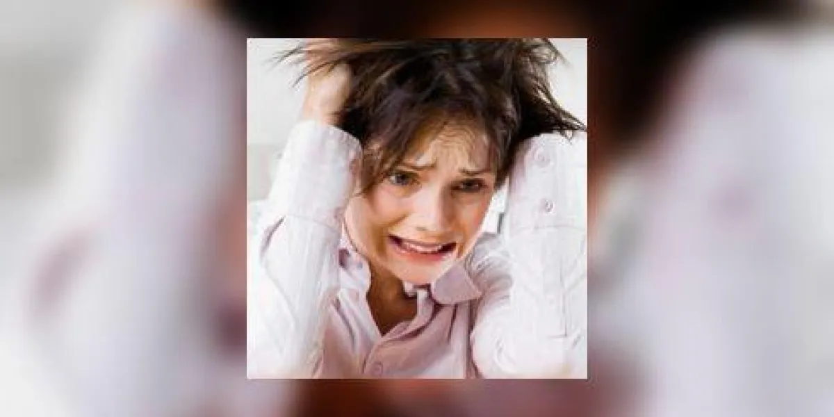 femme d'affaires stressée