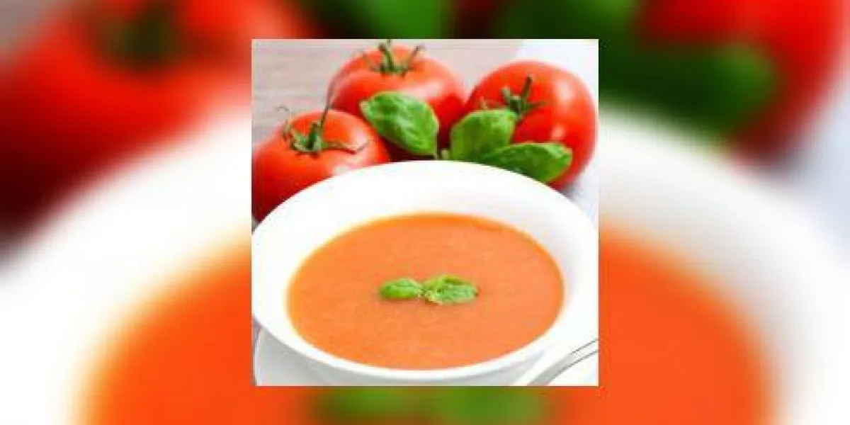 soupe de tomates fraîches