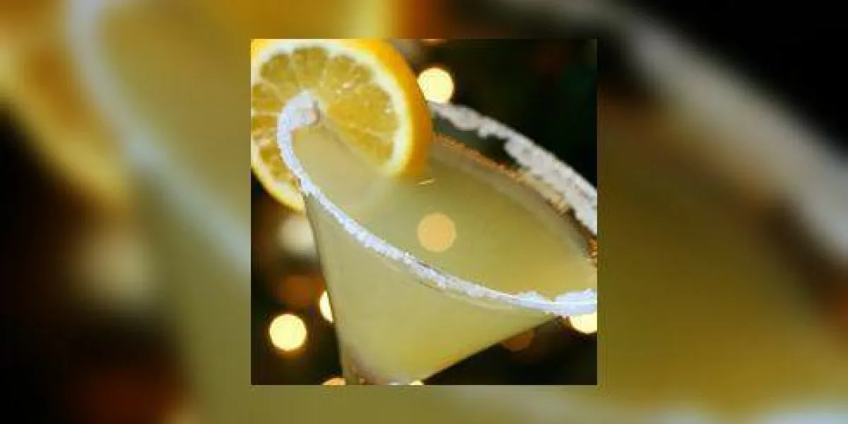 citron, goutte, martini