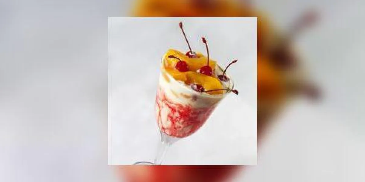 glace à la cerise glace à la cerise