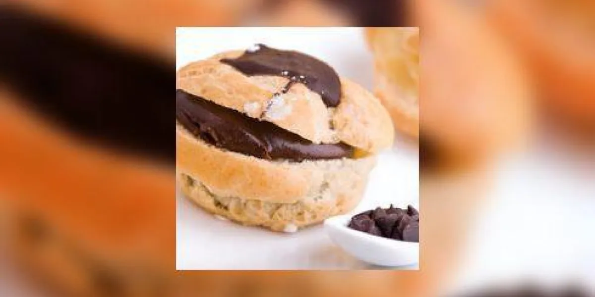 pâte à choux avec crème au chocolat