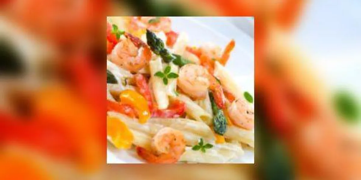 pâtes aux crevettes
