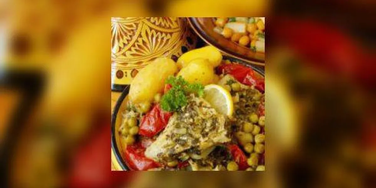 tajine de poisson chermoula marocain tajine de poisson chermoula marocain