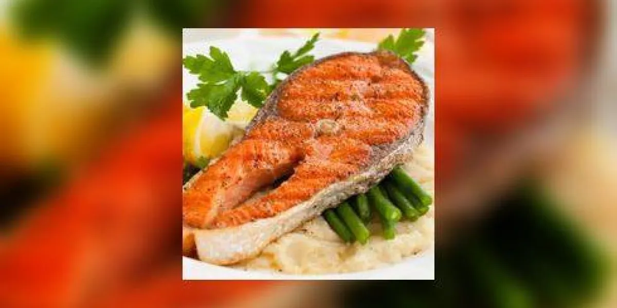saumon avec purée de céleri-rave et haricot vert saumon avec purée de céleri-rave et haricot vert