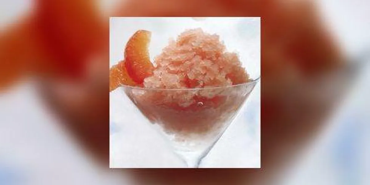 desserts aux fruits de glace pilée