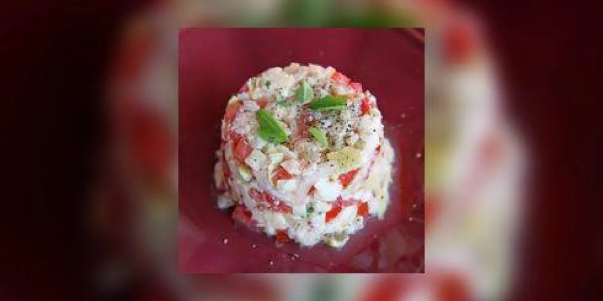 tartare de légumes au basilic tartare de légumes au basilic