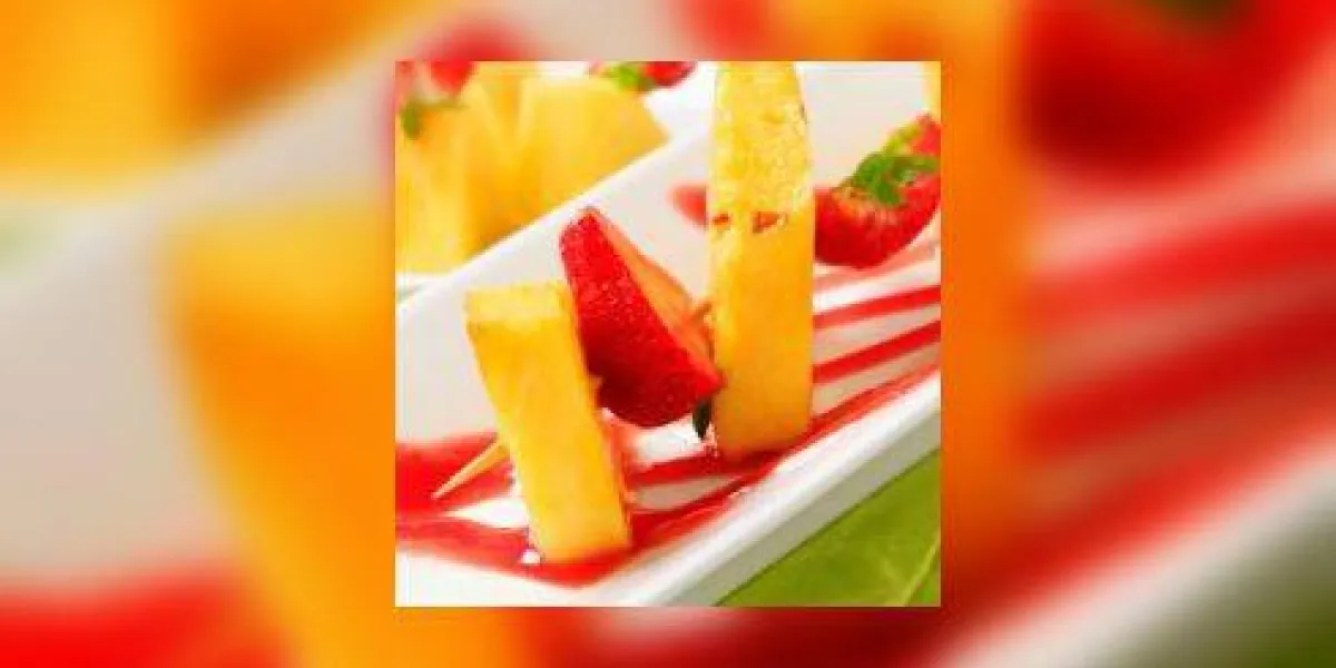 brochette de fruits