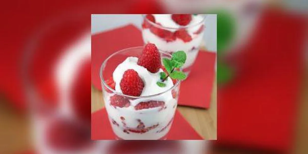 verrines de framboises et fromage blanc verrines de framboises et fromage blanc