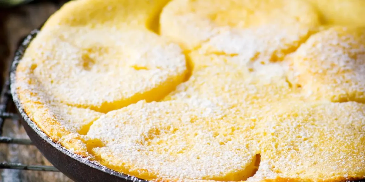 clafoutis with pineapples style rustic