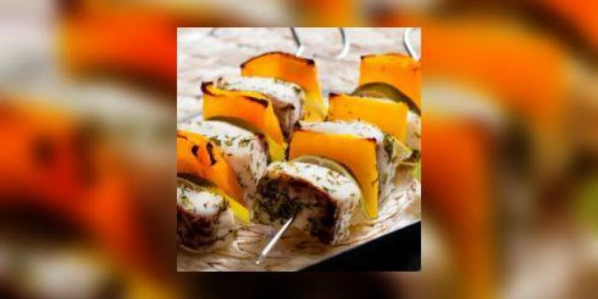 brochettes de poisson