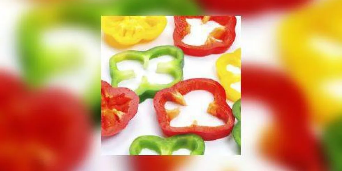tranches de poivron