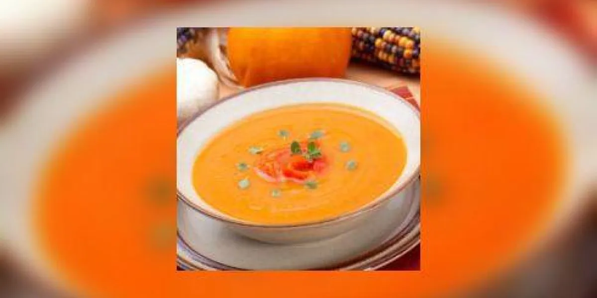 soupe de potiron grillée