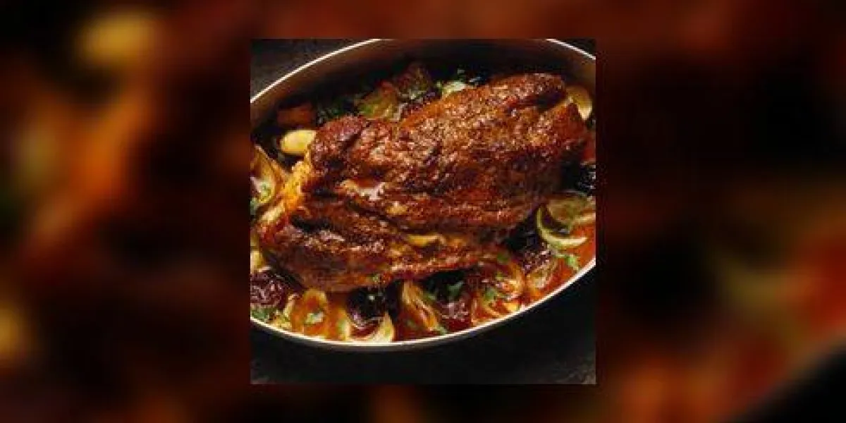 cou de porc aux pruneaux cou de porc aux pruneaux