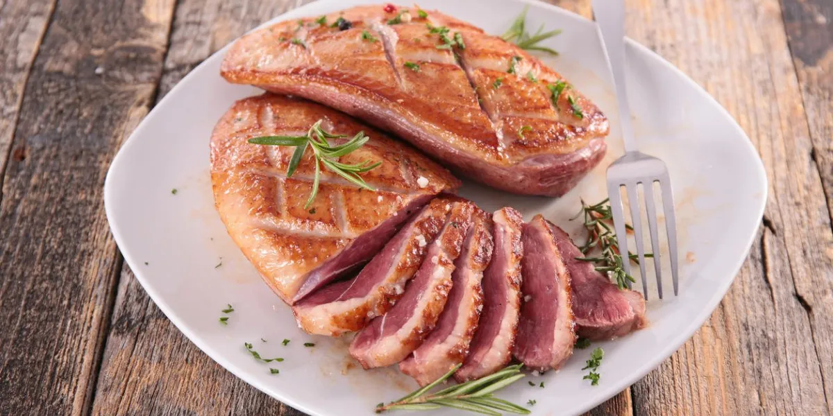 magret de canard rôti
