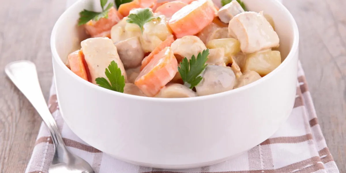 viande, légume et crème viande, légume et crème