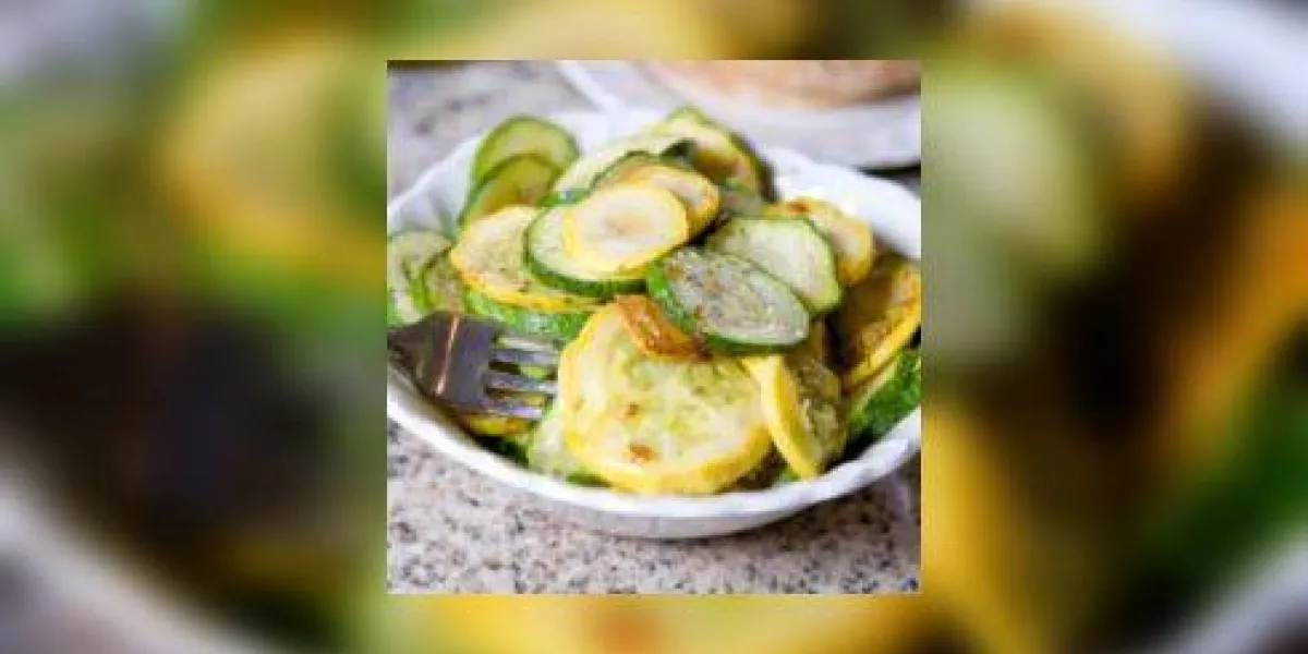bol de courgette sauté